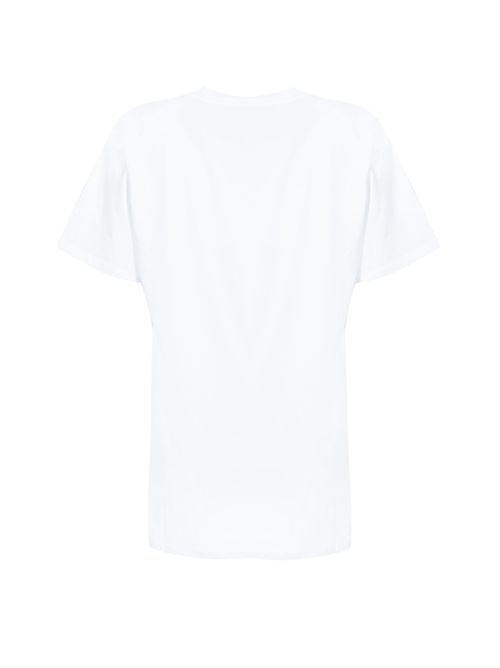 T-shirt in cotone con stampa fotografica Elisabetta Franchi | MA02456E2270